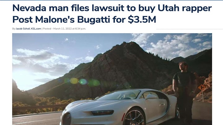 Dimopoulos Bugatti Litigation