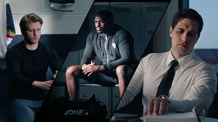 Dimopoulos Injury Law Las Vegas, NV Commercial Featuring Jon Jones and William Karlsson